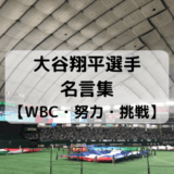 大谷翔平選手の名言７選【WBC・努力・挑戦】
